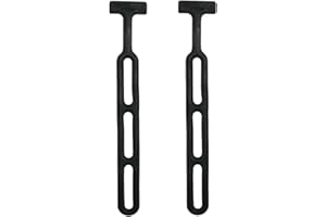 MEINANHÄNGERERSATZTEIL 2X Gummistroppen Gummiband für Pkw Anhänger Planen Anhängerplane - schwarz 260mm