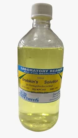 Drabkins Solution 500ml (1892) : Amazon.in: Industrial & Scientific