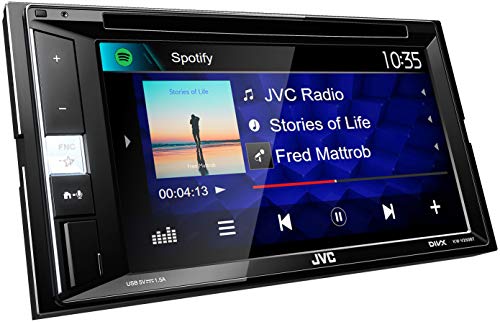 JVC KW-V250BT 2-DIN Multimedia-Autoradio mit 15, 7 cm Touchscreen (DVD, Bluetooth Freisprecheinrichtung, Soundprozessor, USB, Android- und Spotify Control) – Bild 3