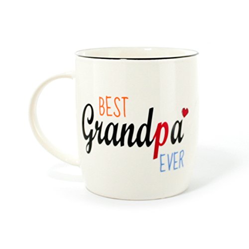 Download Christmas Presents For Greatest Grandpa Fathers Day Gift For Grandad Gifffted Worlds Best Grandpa Ever Coffee And Tea Mug Birthday Gifts From Grandson Granddaughter Cups Ceramic V1 380 Ml Cup Home