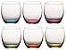 Produktbild Pasabahce Set 6 Bicchieri Acqua Luna multicolore