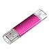 Produktbild TOOGOO(R) 2GB USB Speicherstick OTG Mikro USB Flash Drive Handy PC Rosa