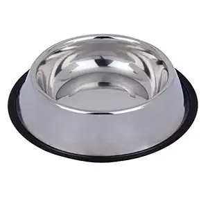 Home Bargains Stainless Steel Dog Bowl Bowl for Feeding Dogs Cats Water Bowl for Dog Lover 1500Ml Extra Large