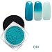 Hot Nail Art! AMA(TM) 12 Colors Thermochromic Thermal Change Temperature Powder Dust Gradient Nail Tip Bottle Gel Polish Decoration Makeup Art DIY Chrome Pigment (D) RS.959.00