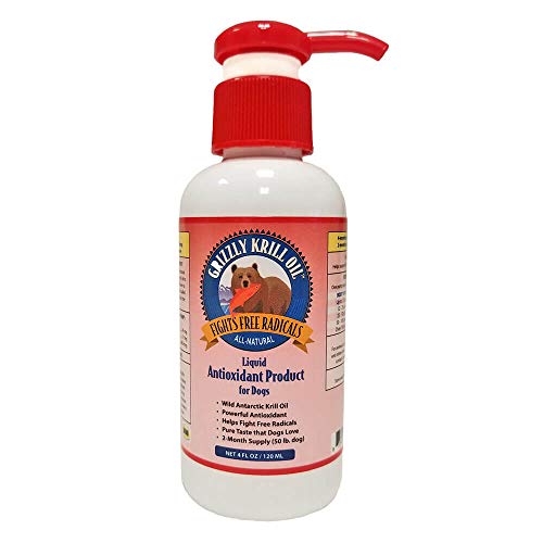 Grizzly Pet Products Aceite de Krill para Perros