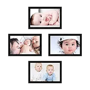 Momscreations Wall Photo Frame for Living Room, Bedroom Family Memories Wall Photo Frame || (4 Units of 6X4)