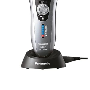 Panasonic ES-RF41 Rechargeable 4-Blade Electric Shaver Wet/Dry for Men, Stainless - Image 5