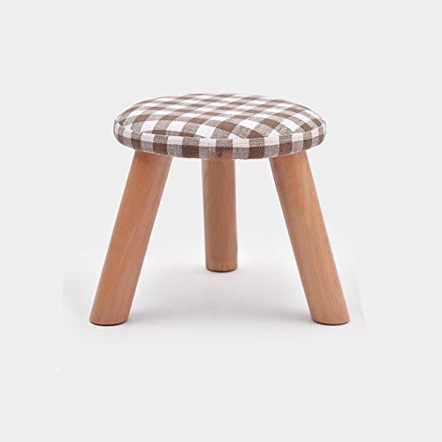 DALL Footstools SY-180 Pure Color Grid Can Be Assembled Sofa Stool Children's Stool Tea Table Stool Shoe Bench Mushroom Stool (Color : 4)