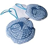 Meerjungfrau, Lavendelsäckchen, handgenäht, mit Handsiebdruck. 1 Stk.