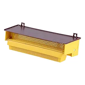 Bee Pollen Collector Bee Hive Pollen Trap Collector with Removable Ventilated Pollen Tray Beekeeping Collecting Supplies Tools