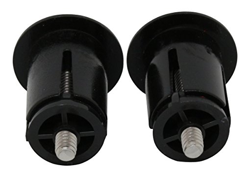 BBB Lenkerband Kappen Screwon BHT-96, Schwarz, 2 Stück, 2.929.779.601 - 9