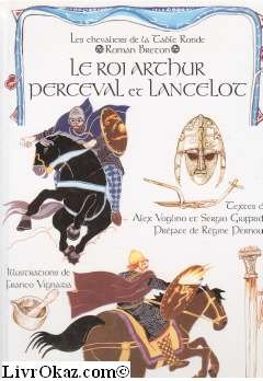 couverture de : Le roi Arthur, Perceval et Lancelot