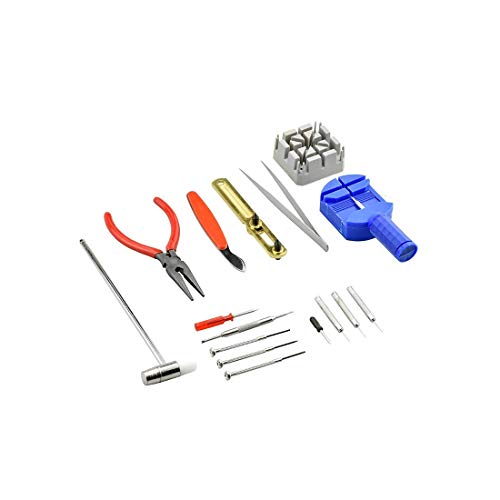 Diy Crafts Deluxe Watch Opener Tool Kit Repair Pin Remover - 16, Pack of 1 One, Set/kit No # 19 (Multicolor)