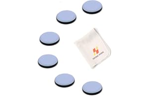 SKINGHONG Samoprzylepna deska ślizgowa, kompatybilna z Thermomix TM5, TM6, TM31-6+1, zestaw ślizgaczy teflonowych, akcesoria do robota kuchennego TM5, TM6, TM31 (Ø 2 cm), okrągła