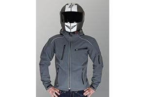 Rider-Tec Blouson Moto Softshell avec Protectwearions CE