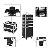 Die Anpassung an der Groessenordnung: 1, Der Schminkkoffer gibt ein Fach mit Unterteiler aus EVA-Kunststoff. Die Groesse ist instellbare für die Schminke