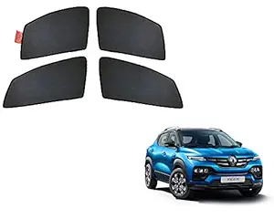 WolkomHome Car Half Curtain Sunshades Without magent Fix Curtains for Renault Kiger