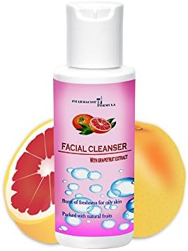 Natural organic grapefruit best face wash cleanser for acne-prone oily skin. Gentle enough as face wash for dry skin.