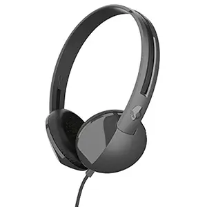 Skullcandy S5LHZ-J576 Wired On Ear Headphone Without Mic (Charcoal Black)