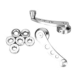 Ein Paar geriffelte Wellenadapter (Innendurchmesser ca. 10 mm).