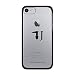 Produktbild Trussardi - Black Frame - Silikon Case - Apple iPhone 7 - Schwarz