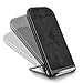 Price comparison product image Qualis Fast QI Charger, Wireless Charging Stand, Foldable Pad Design, Inductive Certified 10W Charge, Compatible with iPhone 8+ Plus X and Samsung Galaxy S9 Plus Note 8/5 S8 S7 Edge S6 Edge, Black New