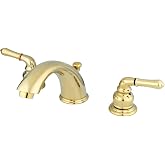 Kingston Brass GKB962 Magellan 20,3 cm Yaygın Lavabo Musluğu, Perakende A&ccedil;ılır Pirin&ccedil;, 13,9 cm Ağız Erişimi