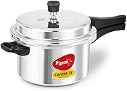 Pigeon by Stovekraft Favourite Aluminium Pressure Cooker, Silver