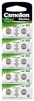 Camelion AG 5 LR48 Set de 10 Piles