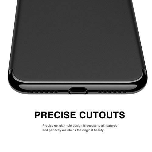 Funda iPhone 7  RANVOO 3 en 1 Anti-Scratch Anti-huella dactilar a prueba de choque Marco Electroplate con superficie antideslizante cubierta Excelente agarre el caso para el iPhone 7   logo out 