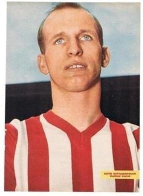 CHARLES Buchan Sheffield United KEITH KETTLEBOROUGH football magazine picture