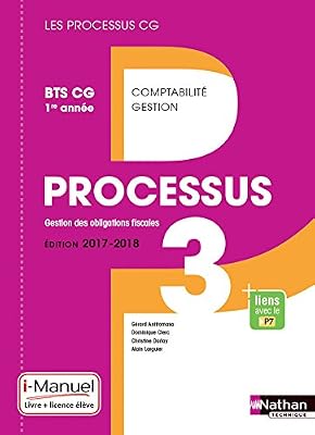 Gérard Antitomaso Processus 3 Gestion Des Obligations Fiscales Bts Cg 1re Année - I-Manuel