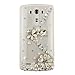 Produktbild spritech (TM) LG G Stylo Hard Case, Bling Kristall 3D Handmade Strass Design Transparent Phone Cover, pattern 4, LG G Stylo