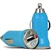 Produktbild i-Tronixs (Baby Blue) Motorola Droid RAZR HD, Droid RAZR M, Moto G Dual SIM, Moto-X1052 XT, Moto G 4G C, Moto G 2 GenQuick Compact Travel tragbaren USB-Bullet In Car Charger mit Lade-LED-Licht