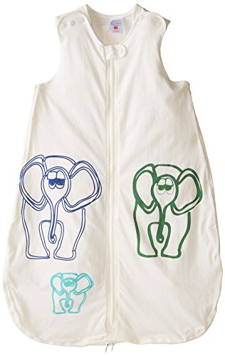 Gunamuna Cotton Dreams Gunapod Blanket (Small, Elephants)