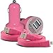 Produktbild (Baby Pink) Stk Storm 2E Pluz Dual Sim Universal Compact mit 12 V Schnelle Mini Bullet USB Dual Port In Car Charger & 2 x Micro-USB-Flat 1 Meter Daten kompatibel PC Tablet Ladekabel Exklusiv auf I – Tronixs