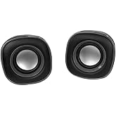 Blueforce BS-10 Kablolu USB Multimedya 6W 1+1 Speaker Mini Hoparl&ouml;r Siyah Pc Laptop Uyumlu