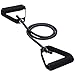 Produktbild Avril Tian Widerstandsband Bands mit Griffen, Widerstand Tube Rehabilitation Band Sport Gürtel Pilates Fitness Equipment für Hängeregister, Speed Stärke, Training, Home Gym, Yoga Schwarz