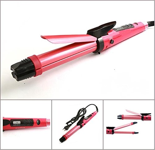 RBORON 2 in 1 Hair Curler Cums Straightener With 5 Level Temperature Setting Cums with Nano Ceramic RS.630 (68.00% Off) - Amazon