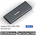Produktbild M.2 / Msata SSD-Laufwerksgehäuse 2242/2260/2280 USB 3.0 Typ C Festplattengehäuse TEEKOO