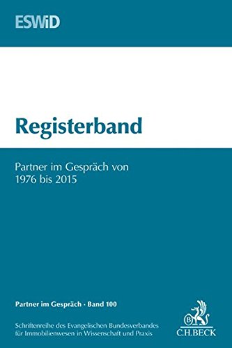 Registerband: Partner im Gespräch von 1976-2015