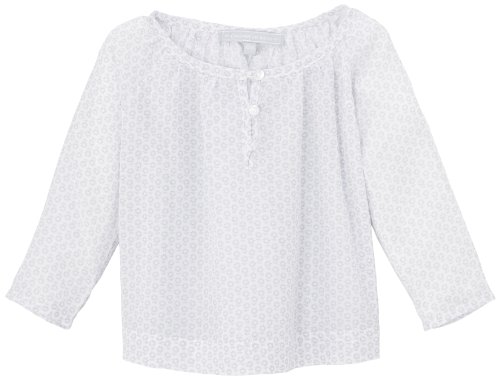 Caramel au Sucre Baby Girls Shirt -  Grey - 24 Months