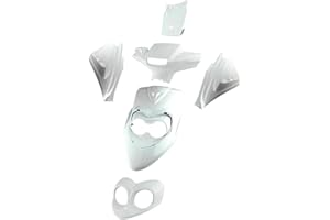 TUN'R Kit carenature MBK Booster NG (Bianco - 6 pezzi)