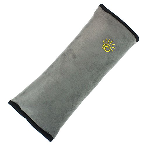 Sannysis Baby-Kind-Sicherheitsgurt Autositz Gürtel Pillow Schulterschutz (Grau) - 2
