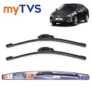 myTVS Frameless Wiper Blade for Hyundai Verna Fluidic 2017 (22 x 16)