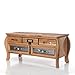 Produktbild DESIGN DELIGHTS Vintage Holz KOMMODE ALTERNA | 5 Schubladen, 43,5 cm, Tannenholz | Schubladenschrank