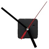 Maquinaria Mecanismo Reloj Agujas Manualidad de Artesania AA Negro