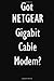 Produktbild Got NETGEAR Gigabit Cable Modem: NETGEAR Gigabit Cable Modem Diary Journal