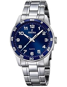 Festina Unisex-Armbanduhr Junior Collection Analog Quarz Edelstahl F16905/2