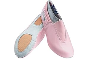 Anniel 2038 Scarpe da Ginnastica Artistica in Pelle. 100% Made in Italy (29 Rosa)